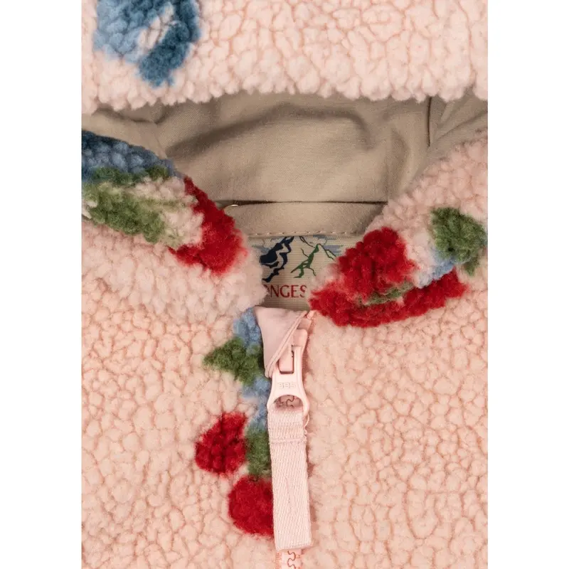 Konges Sløjd Amarena Rose Jody Teddy Onesie Grs 2