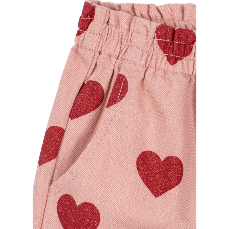 Konges Sløjd Amour Glitter Magot Frill Pants Denim Gots 4