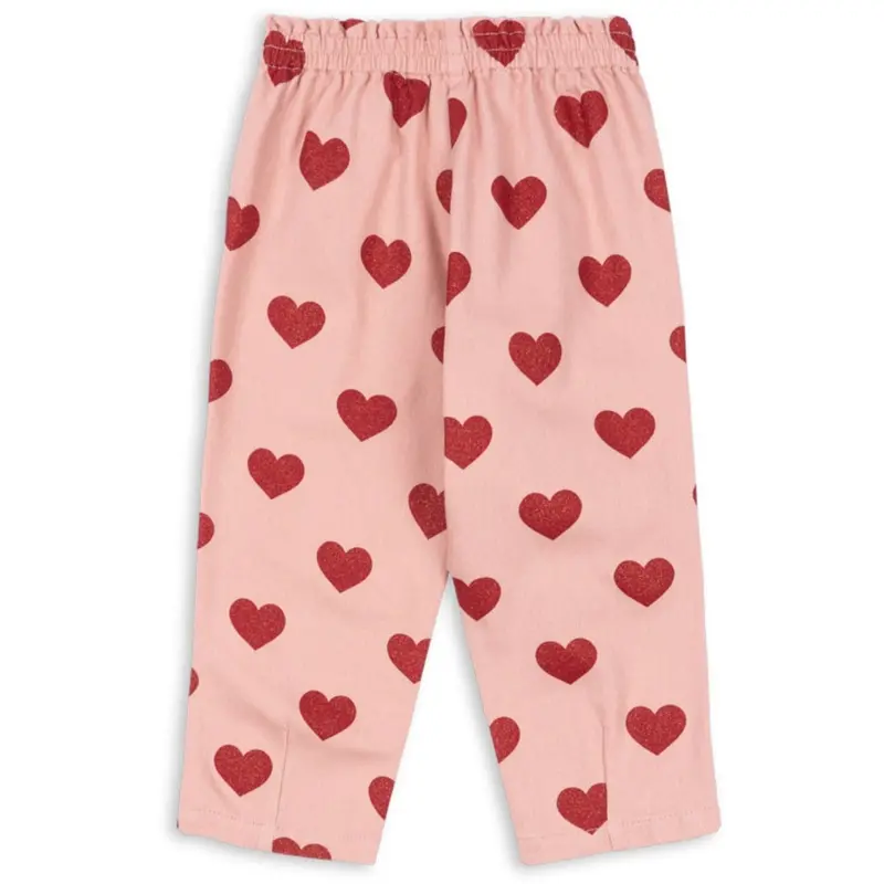 Konges Sløjd Amour Glitter Magot Frill Pants Denim Gots 5
