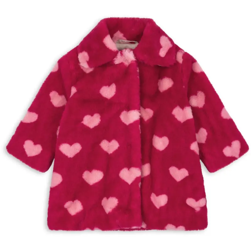 Konges Sløjd Amour Jazzy Fuzzie Coat Grs 1