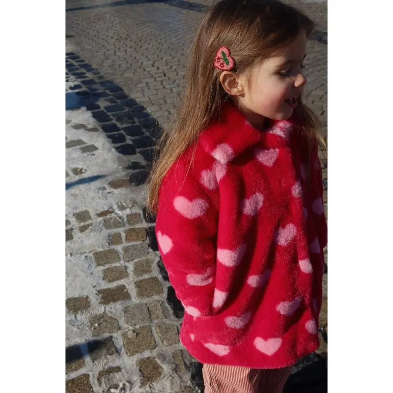 Konges Sløjd Amour Jazzy Fuzzie Coat Grs 4