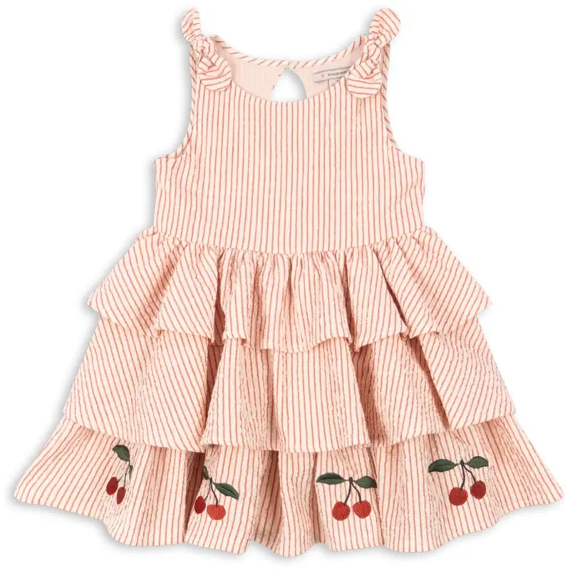 Konges Sløjd Amour Stripe Ellie Dress Gots 1
