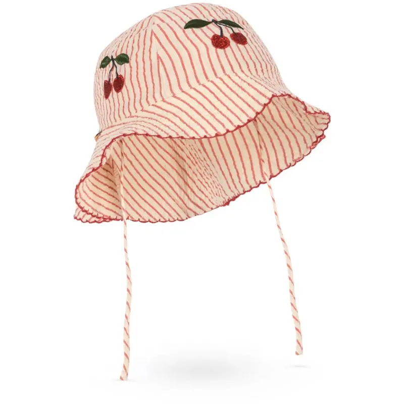 Konges Sløjd Amour Stripe Ellie Sun Hat Gots 1