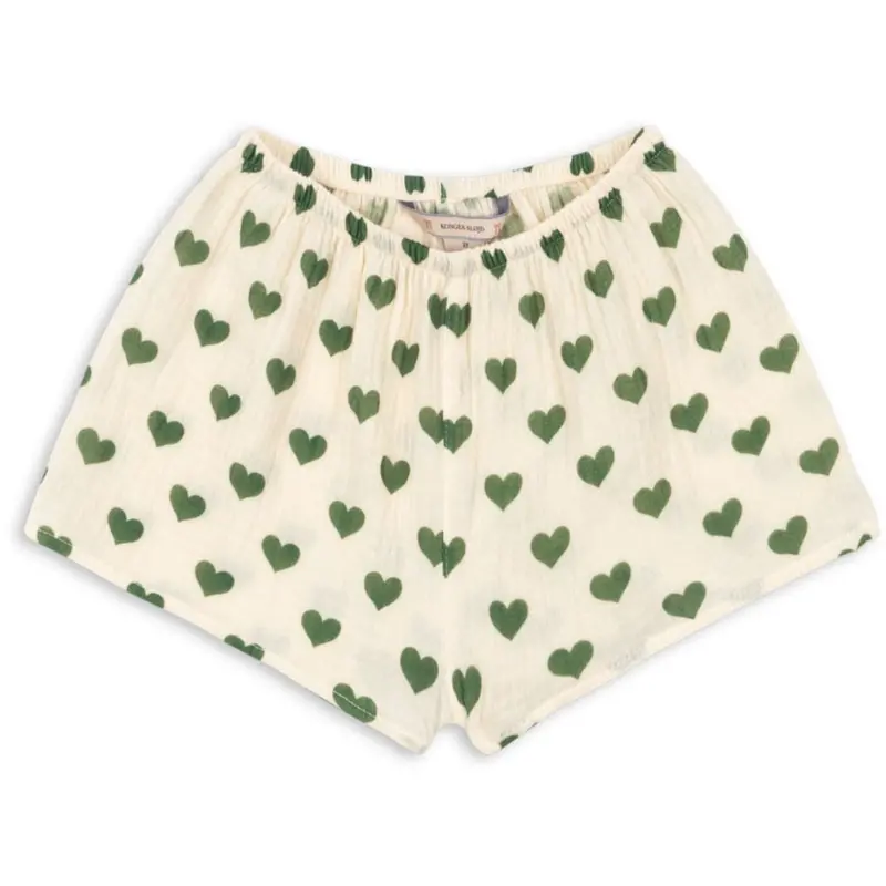 Konges Sløjd Amour Verde Coco Mini Shorts Gots 1