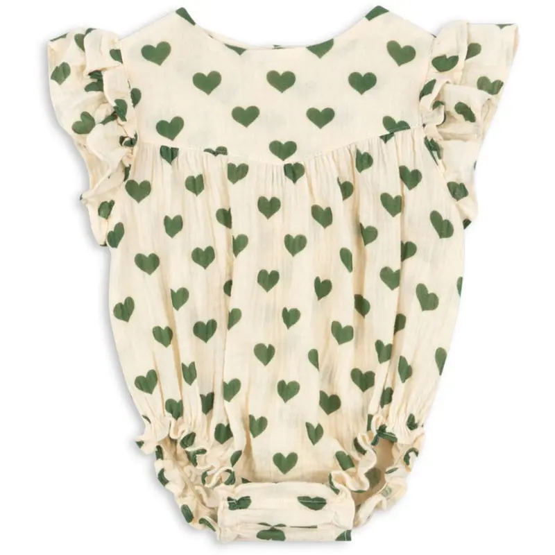 Konges Sløjd Amour Verde Coco Romper Gots 1