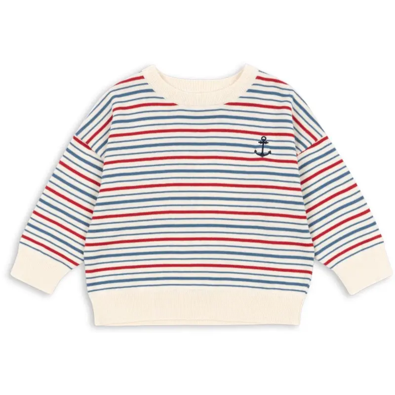 Konges Sløjd Antique Stripe Manis Knit Sweater 1