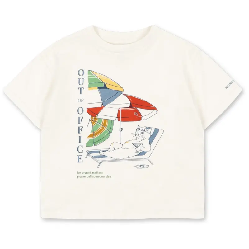 Konges Sløjd Antique White Famo Tee Gots 1