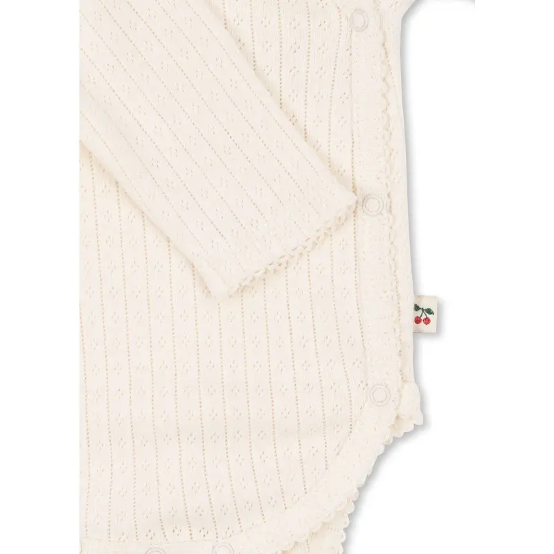 Konges Sløjd Antique White Minnie Newborn Body Gots 3