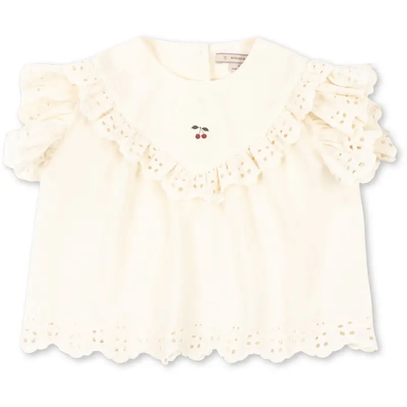 Konges Sløjd Antique White Posey Top 1