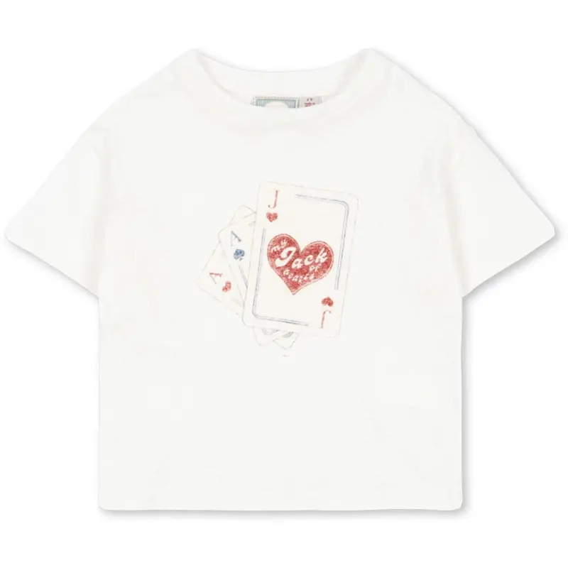 Konges Sløjd Antique White Rhw X Ks Jack Tee Ocs 1