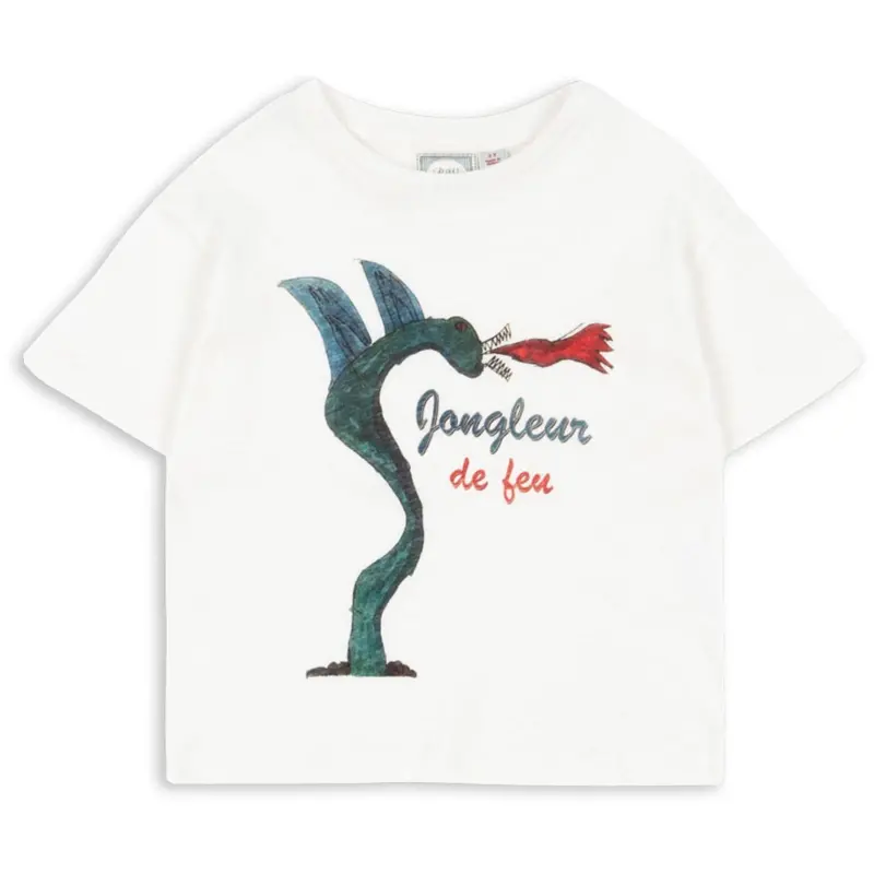Konges Sløjd Antique White Rhw X Ks Jongleur Tee Ocs 1