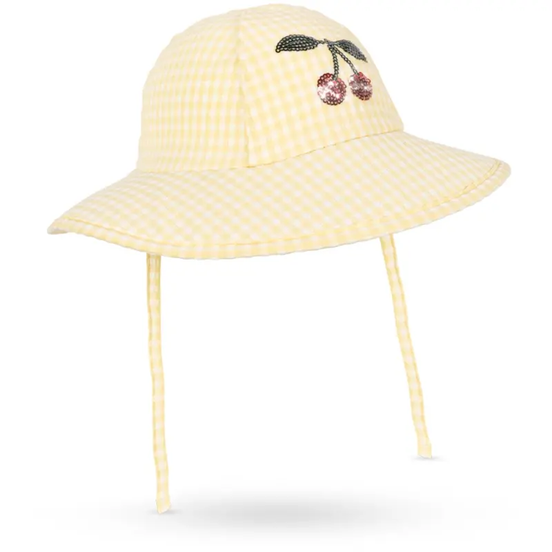 Konges Sløjd Banana Almond Check Etta Swim Hat 1