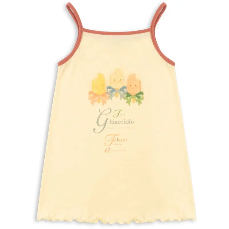 Konges Sløjd Banana Crepe Era Strap Dress Ocs 1