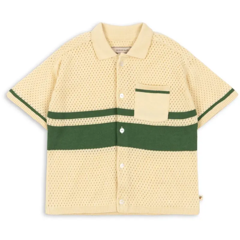 Konges Sløjd Banana Crepe Hai Knit Shirt Gots 1