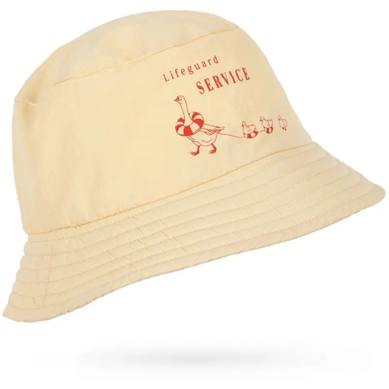 Konges Sløjd Banana Crepe Pomio Bucket Hat Grs 1