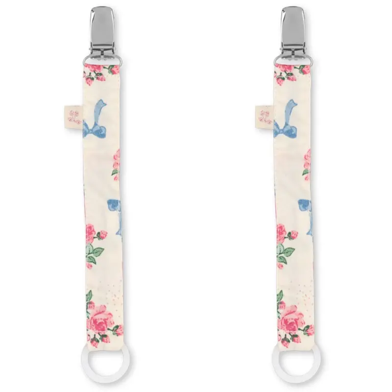 Konges Sløjd Bella Rosita 2 Pack Pacifier Strap 1