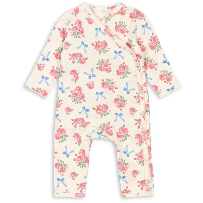 Konges Sløjd Bella Rosita Basic Newborn Onesie Gots 1