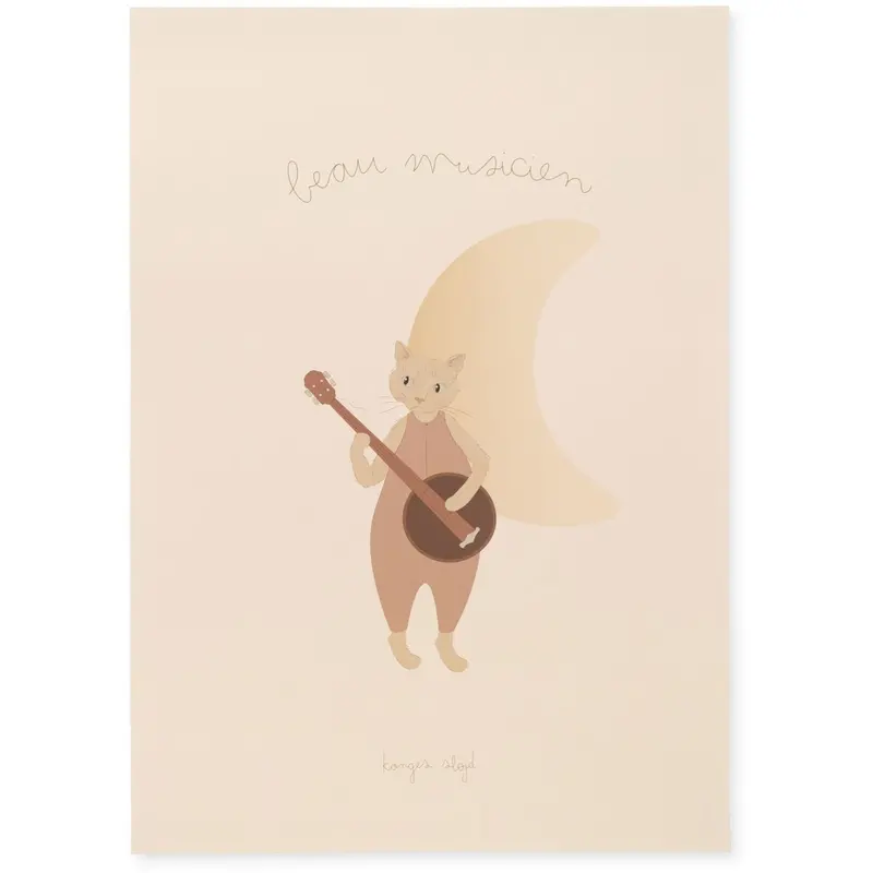 Konges Sløjd Belle Musicien Poster 1