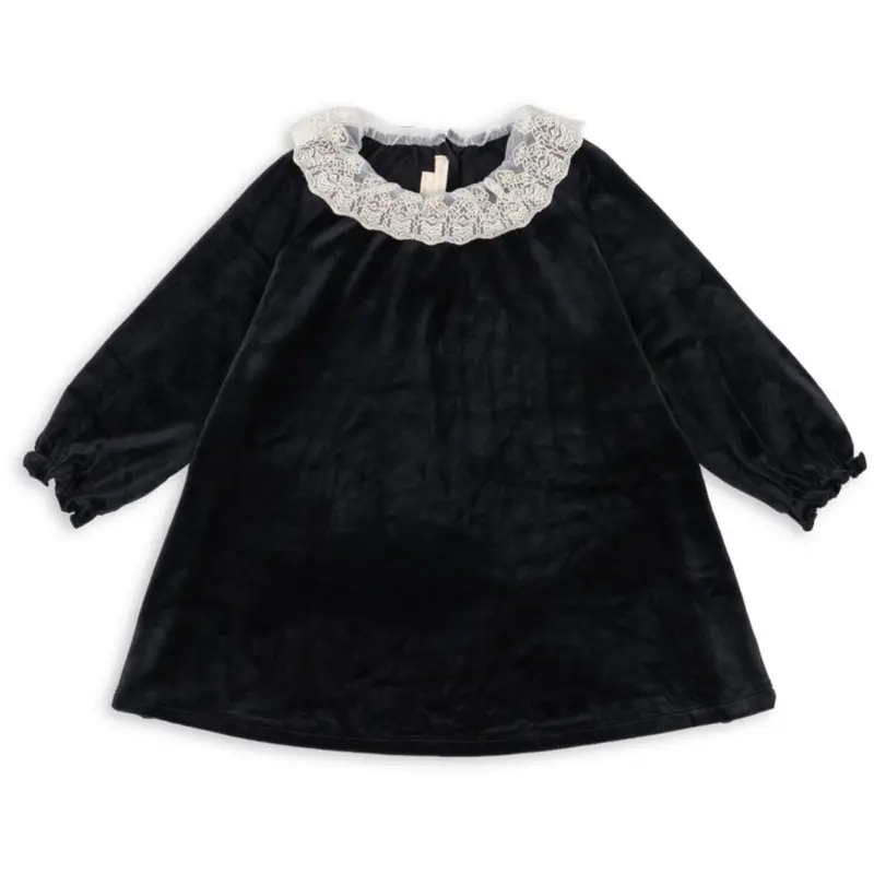 Konges Sløjd Black Venola Dress Grs 1