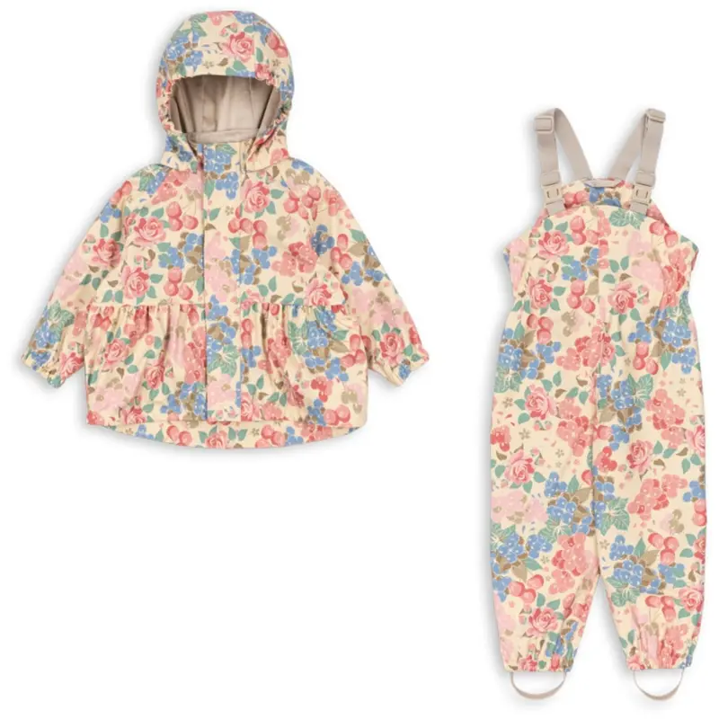 Konges Sløjd Bloomiegrape Rainy Palme Set Girl 1
