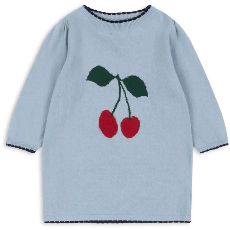 Konges Sløjd Blue Fog Alexa Knit Dress 1