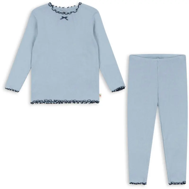 Konges Sløjd Blue Fog Rivi Rib Set Ocs 1