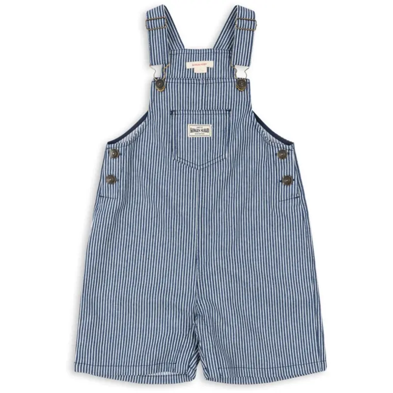 Konges Sløjd Blue Stripe Luc Overalls Gots 1