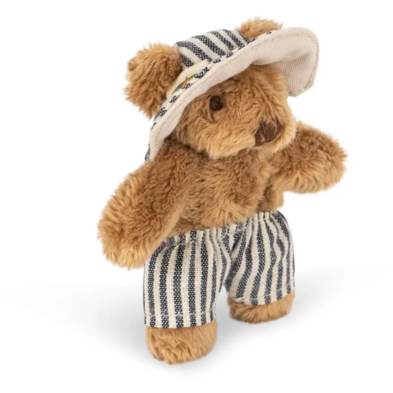 Konges Sløjd Blue Stripe Tiny Teddy Travel 2
