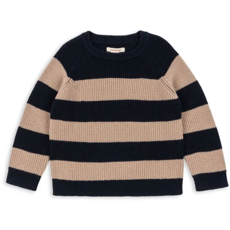 Konges Sløjd Blue Stripe Vitum Knit Sweater 1