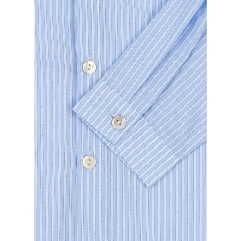 Konges Sløjd Blue Stripe Wes Shirt Gots 7
