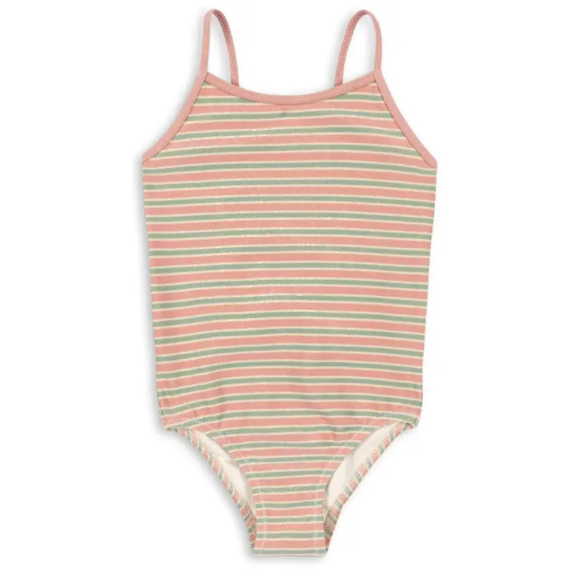 Konges Sløjd Blush Stripe Bowwow Swimsuit 1