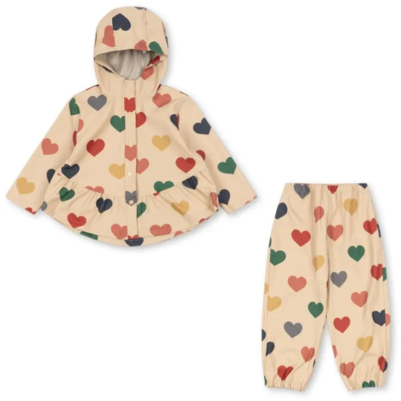 Konges Sløjd Bon Coeur Coloré Faire Rain Set 1