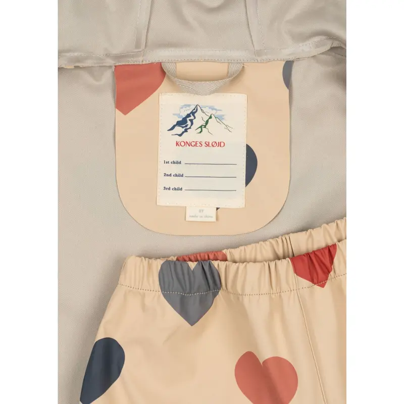 Konges Sløjd Bon Coeur Coloré Faire Rain Set 8