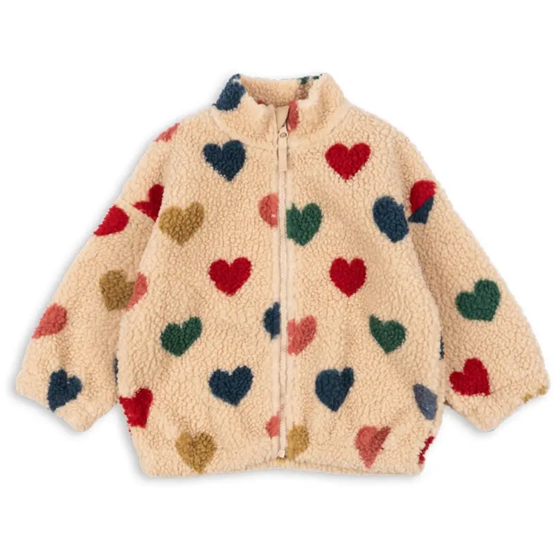 Konges Sløjd Bon Coeur Coloré Jody Teddy Jacket Grs 1