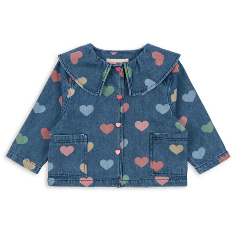 Konges Sløjd Bon Coeur Coloré Magot Denim Shirt Gots 1