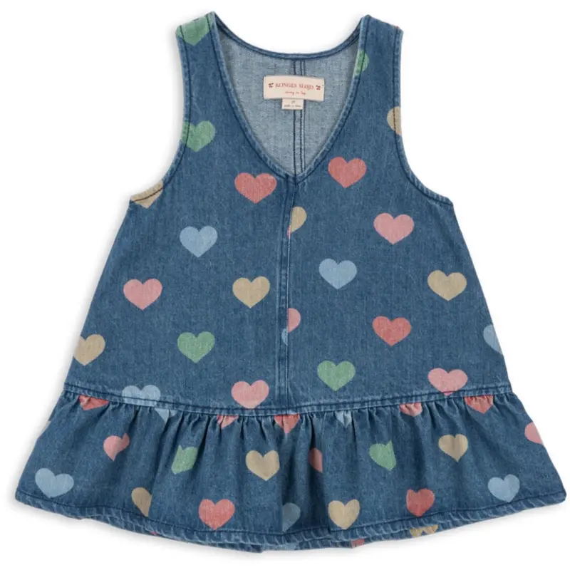 Konges Sløjd Bon Coeur Coloré Magot Dress Denim Gots 1