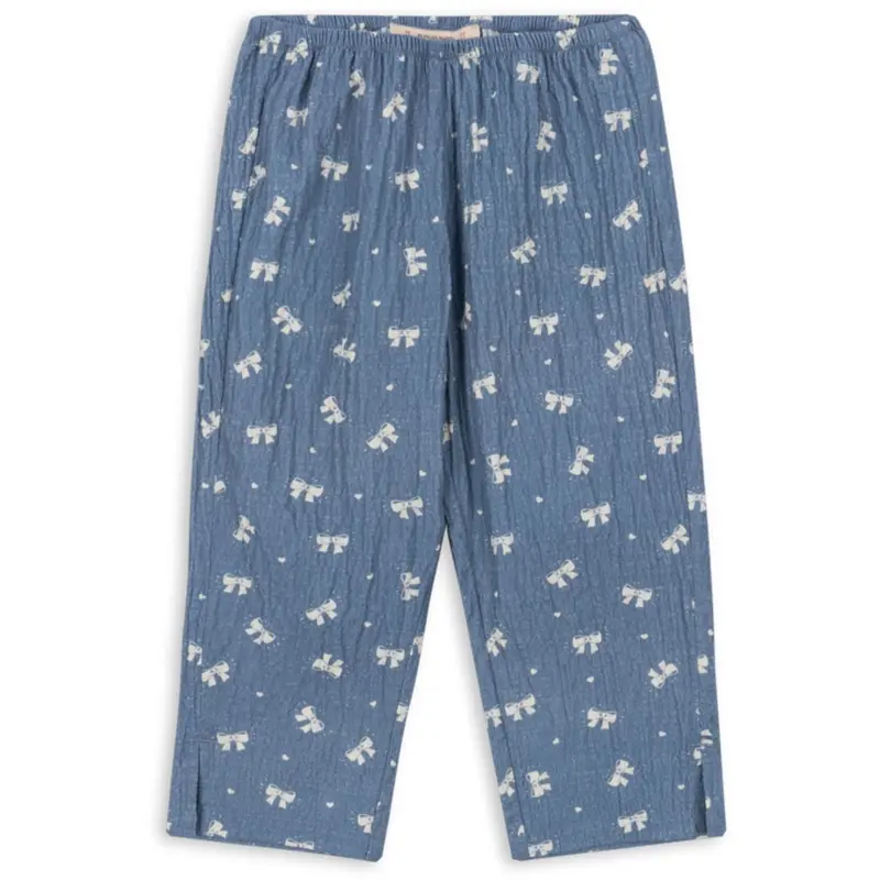 Konges Sløjd Boucle Blue Vida Pants Gots 1