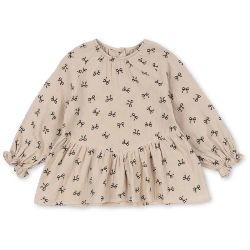 Konges Sløjd Bow Magnet Coco Blouse Gots 1