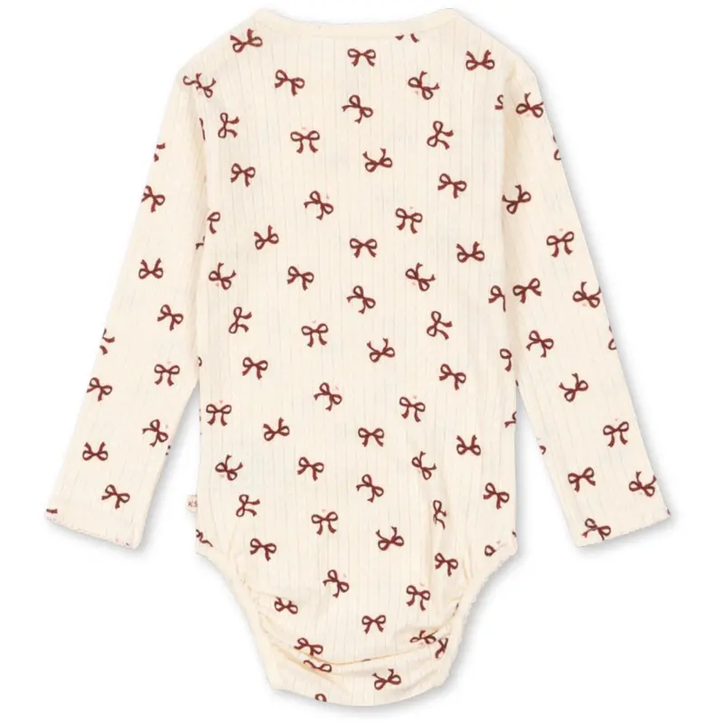 Konges Sløjd Bow Rouge Minnie Body Gots 3