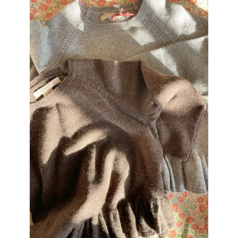Konges Sløjd Brown Melange Cathy Knit Sweater 5