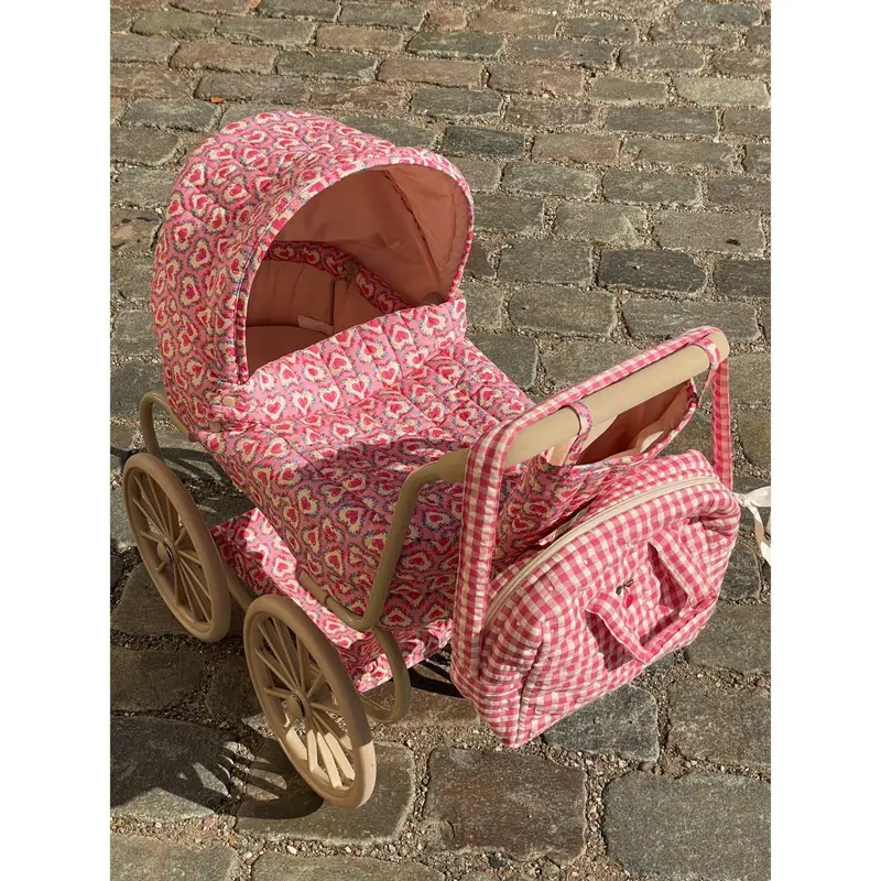 Konges Sløjd Bubblegum Check Doll Bag 1