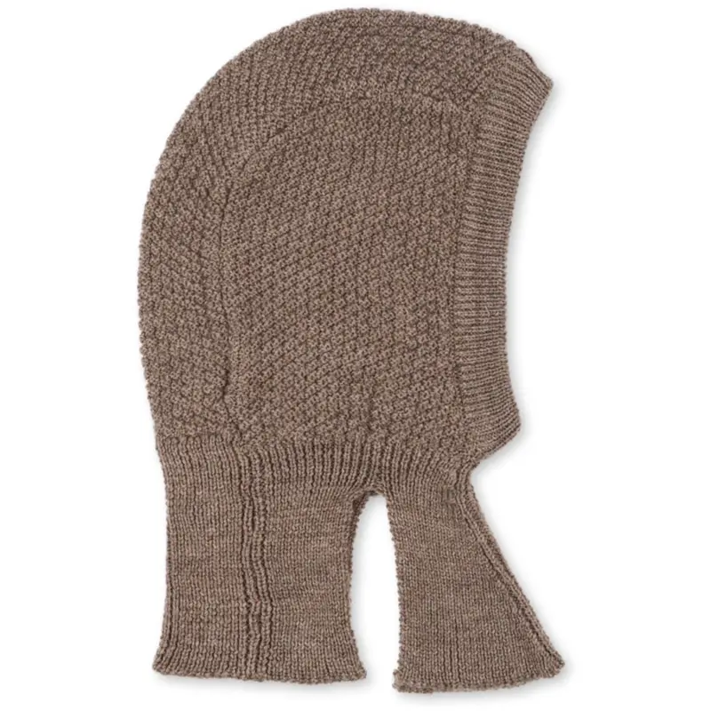 Konges Sløjd Bunny Brown Melange Fruity Balaclava 1