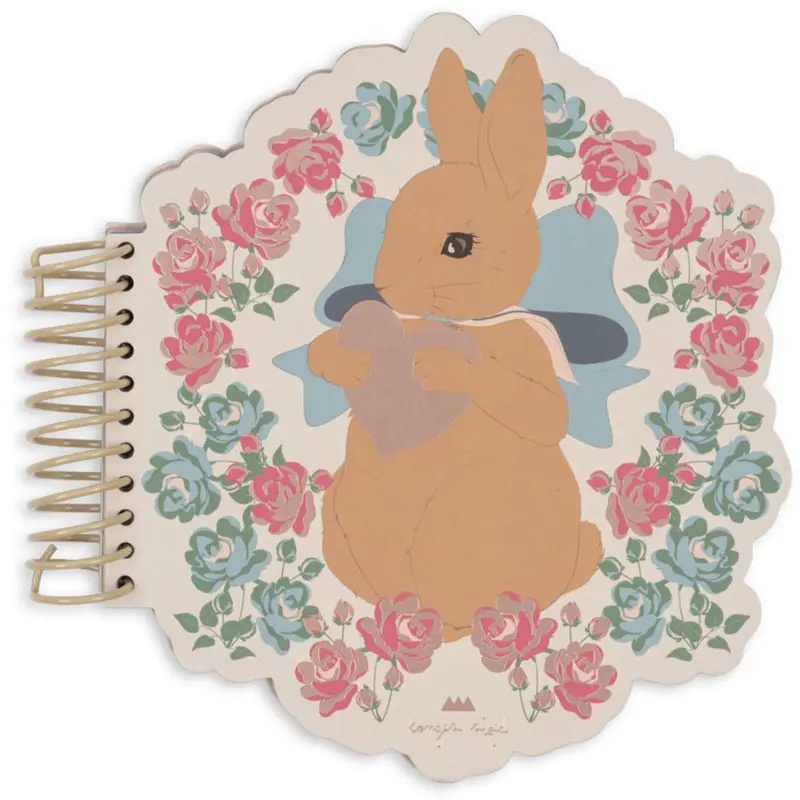 Konges Sløjd Bunny Sweetheart Magic Water Book Fsc 1