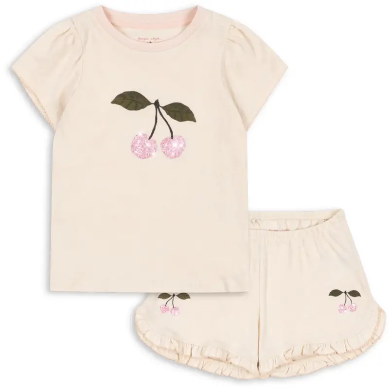 Konges Sløjd Buttercream Famo Frill Set Gots 1