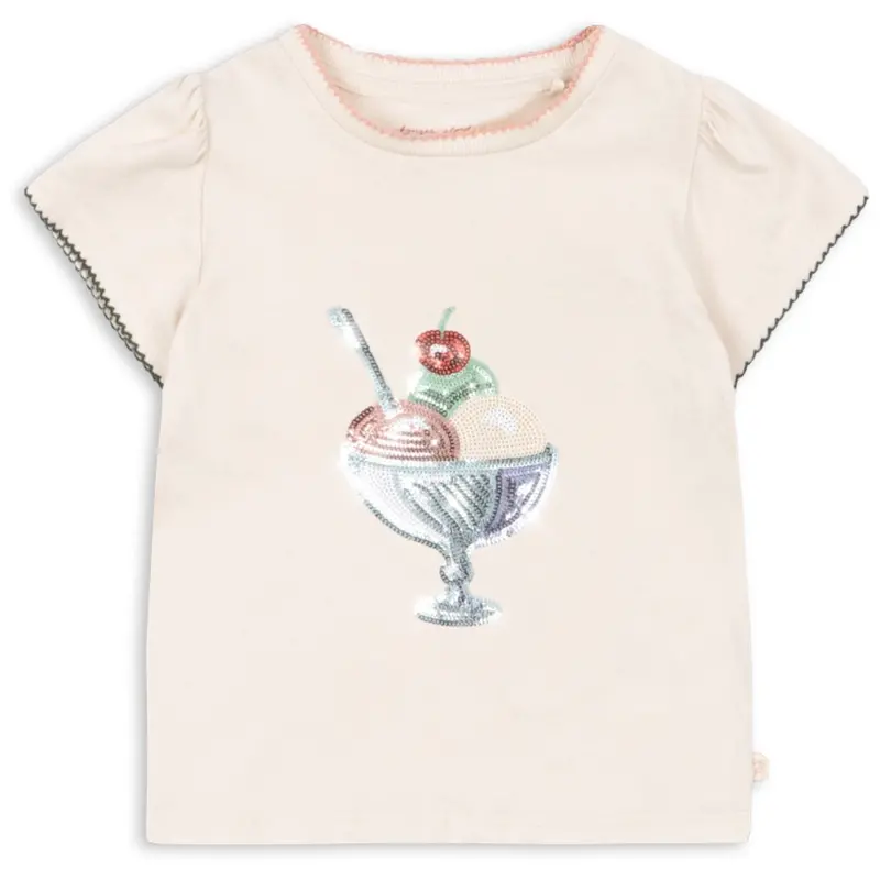 Konges Sløjd Buttercream Famo Puff Tee Gots 1