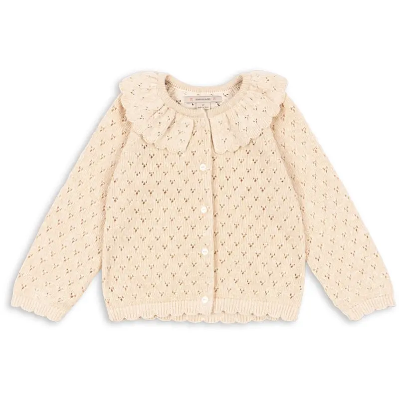 Konges Sløjd Buttercream Holiday Knit Cardigan 1