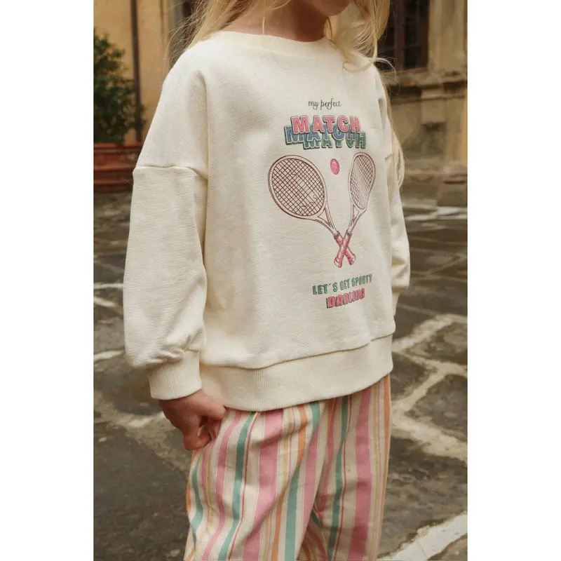 Konges Sløjd Buttercream Loupy Lou Sweat Shirt Ocs 1