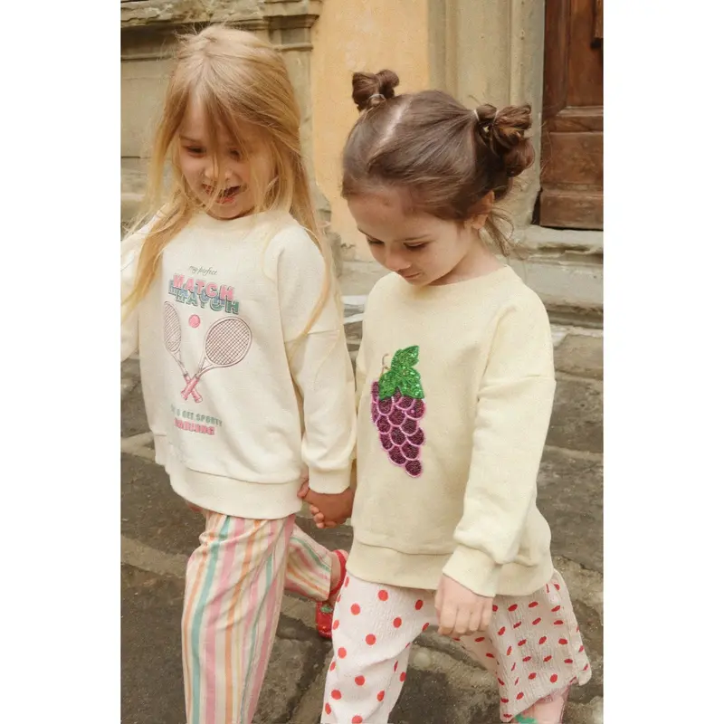 Konges Sløjd Buttercream Loupy Lou Sweat Shirt Ocs 3