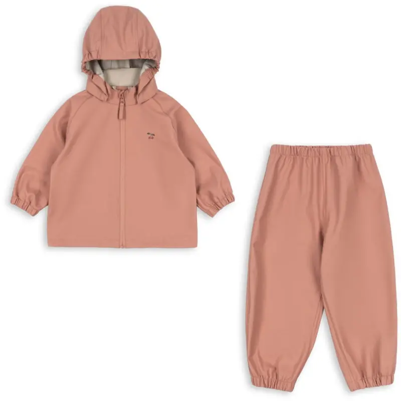 Konges Sløjd Cameo Brown Plainy Rain Set 1