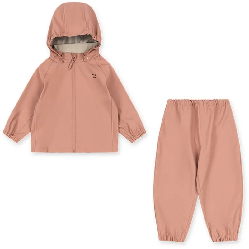 Konges Sløjd Cameo Brown Plainy Rain Set 1